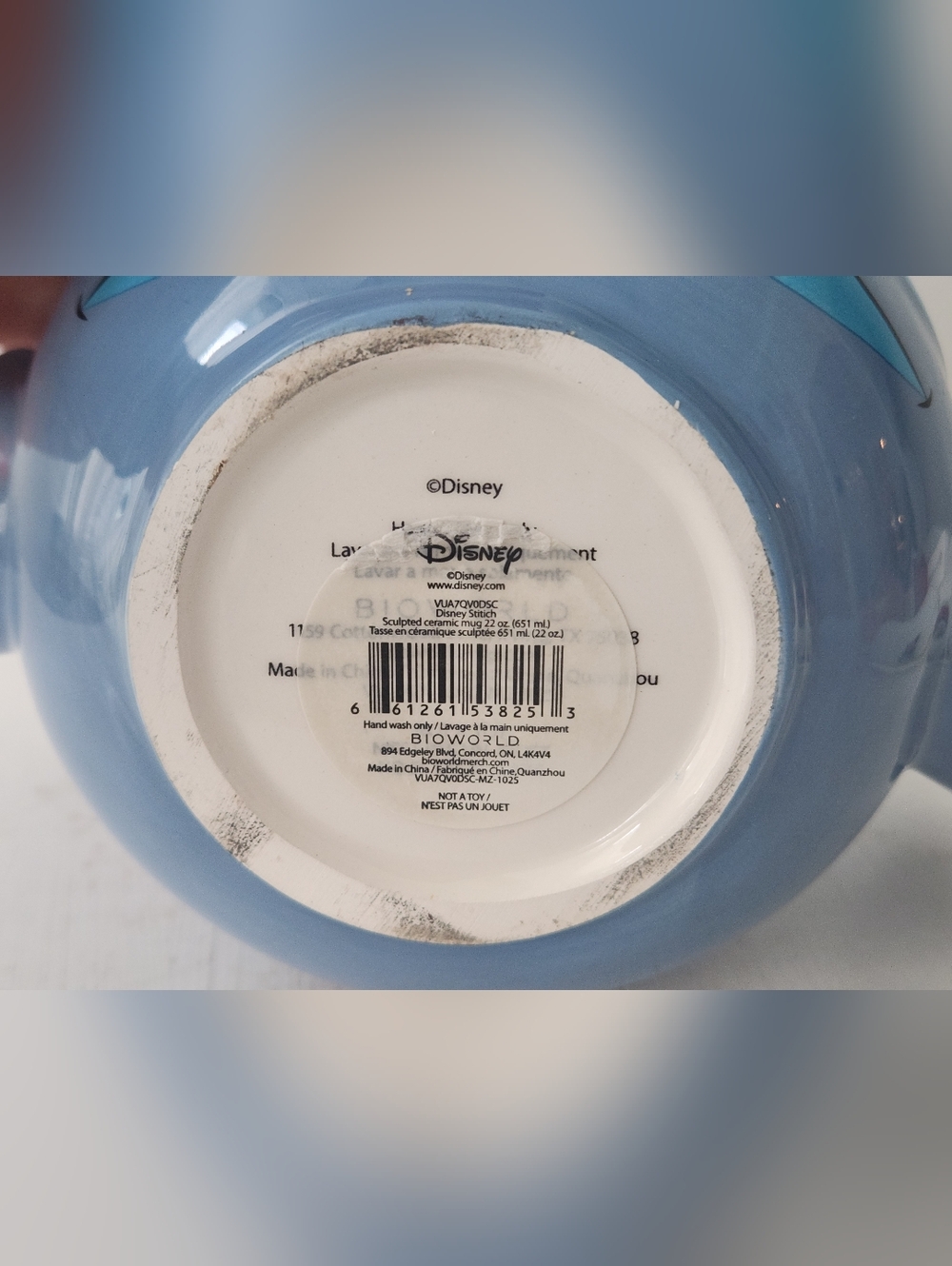 Disney Stitch Ceramic Mug 22 oz NEW WITH TAGS - Picture 6 of 6